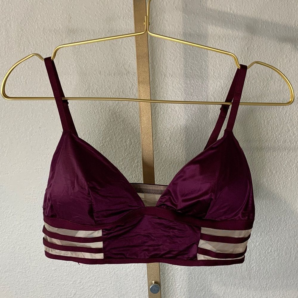Victoria's Secret Plum Bralette